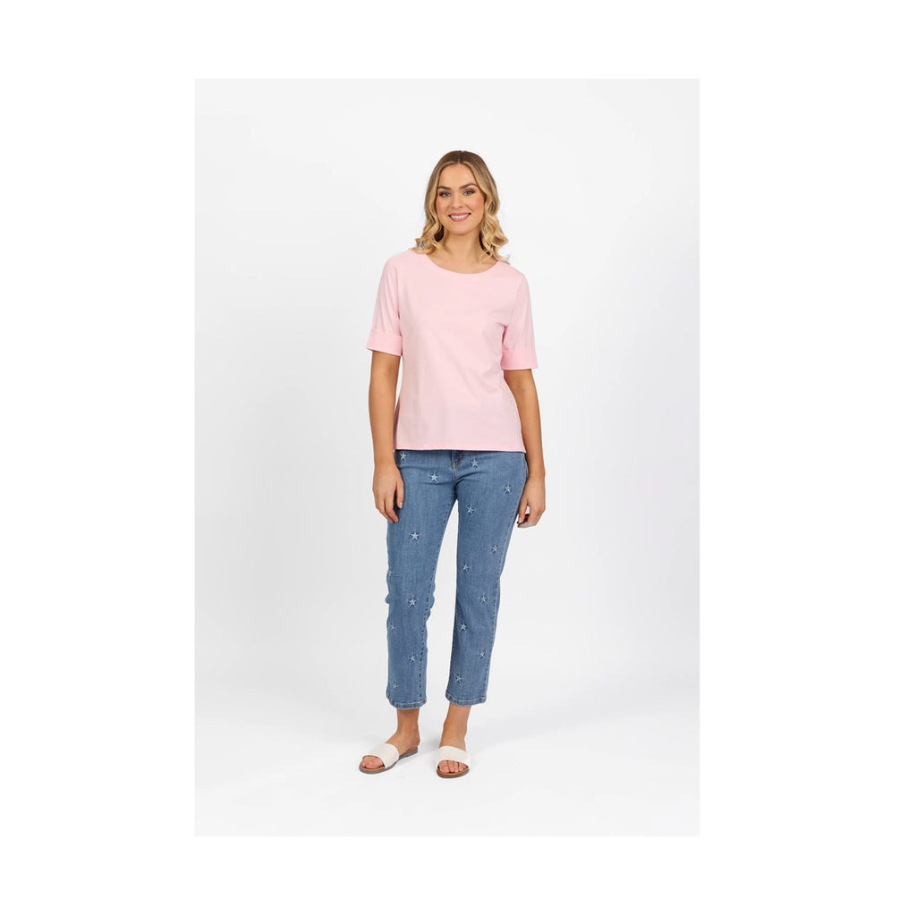 Vassalli -  Boat Neck Top