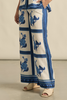 Zoe Kratzmann -  Gesture pant - azure collage