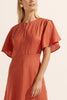 Zoe Kratzmann -  Pavillion Dress Nectarine