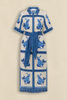 Zoe Kratzmann -  Roam Azure Collage Dress