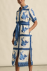 Zoe Kratzmann -  Roam Azure Collage Dress