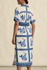 Zoe Kratzmann -  Roam Azure Collage Dress