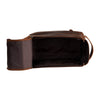 Toiletry Bag Leather 2 Zip