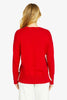 Ping Pong - Tessa Tipped Pullover in Scarlett