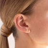 Linda Tahija - Stud Morph Silver Earrings