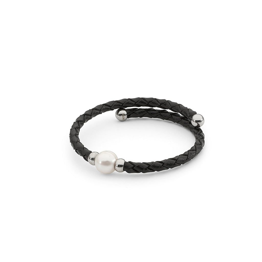 Ikecho - FWP Black Leather Bracelet 