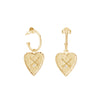 Murkani -  Heart Gold earrings