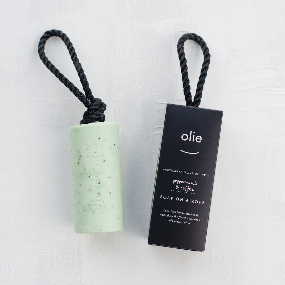 Olieve & Olie - Peppermint Soap on a Rope