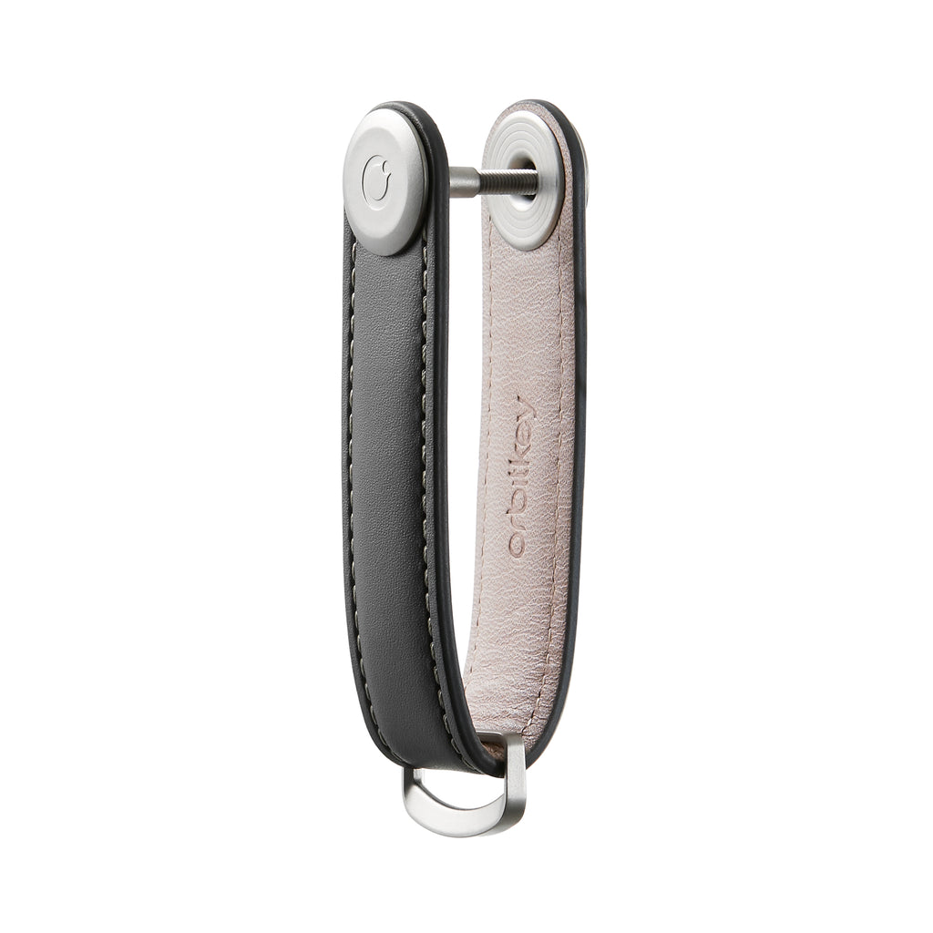 OrbitKey Leather Charcoal